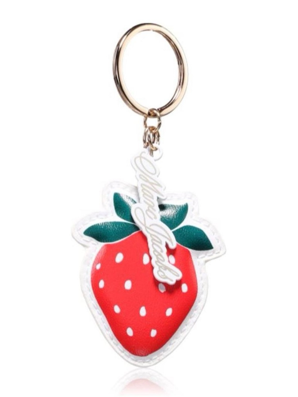 NWT MARC JACOBS Strawberry Bag Charm / Key Chain
